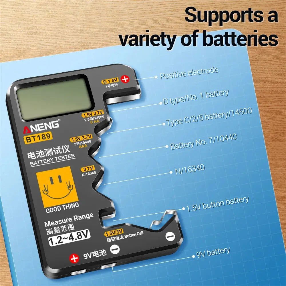 Battery Tester - Jet Traveller