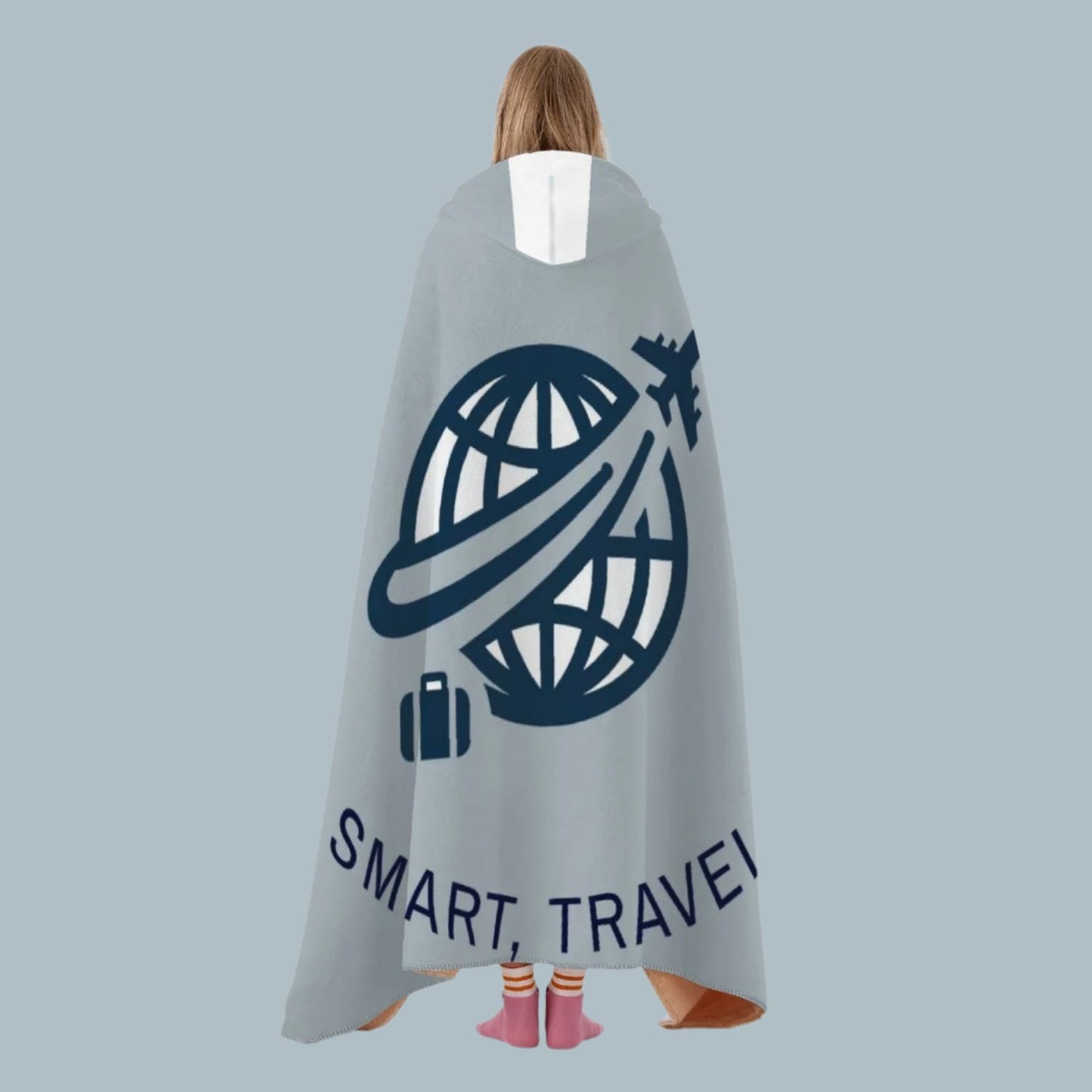 Hoodie Blanket - Jet Traveller